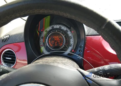 2012 Fiat 500 Pop z USA, uszkodzony, nr VIN 3C3CFFAR7CT335912